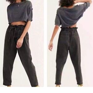 Free People Margate Pleated Trousers Pants Size Large